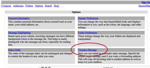 squirellmail screen capture