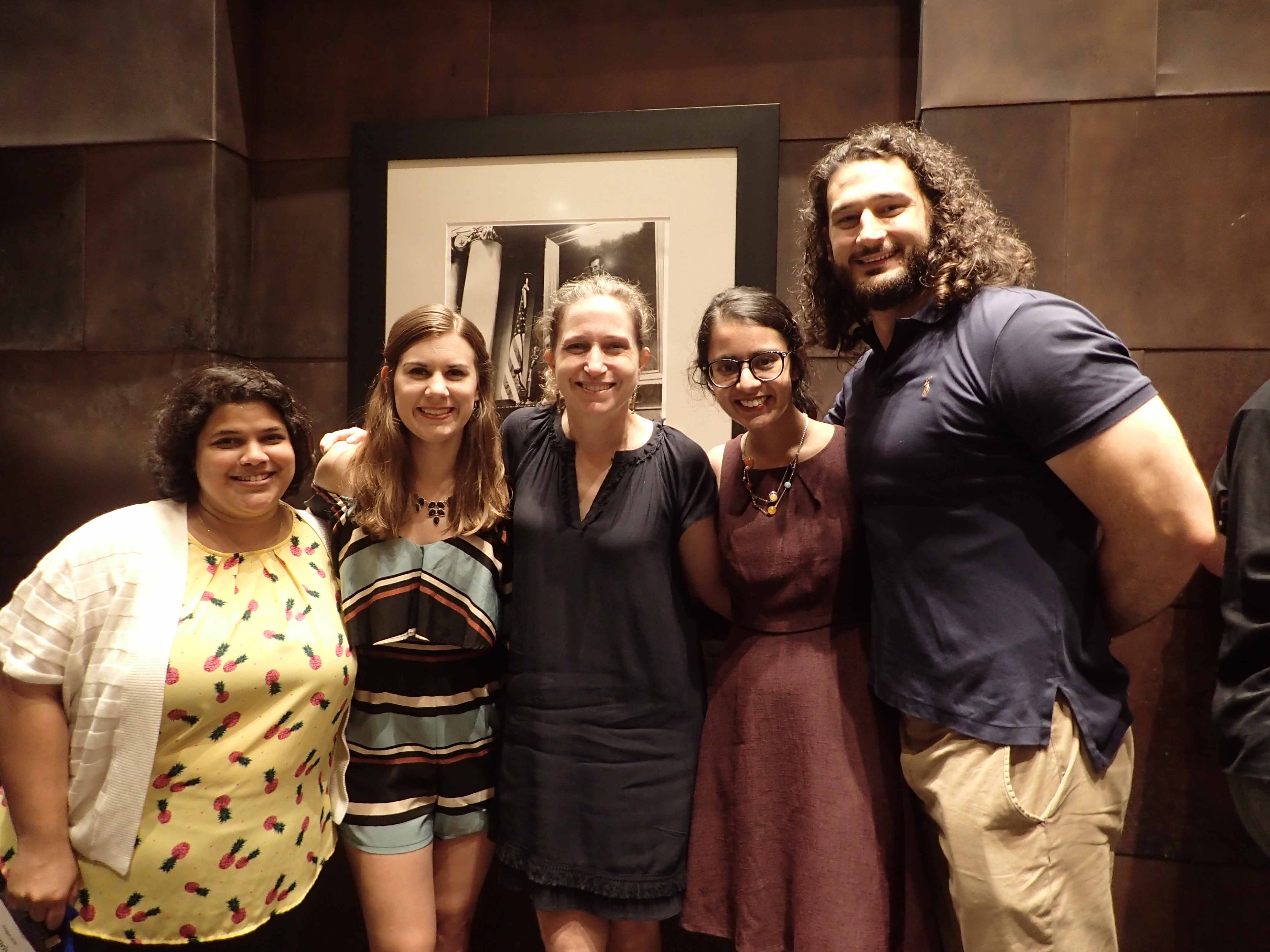 Anupriya Karippadath, Sharleen Flowers, Dr. Stephanie Gardner, Dr. Aakanksha Angra, and Dr. Matthew Lira