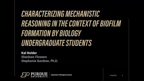Kal's recorded talk from the Purdue fall research expo