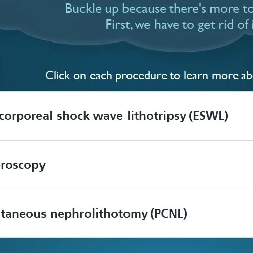 Learn more about different procedures for getting rid of gout.