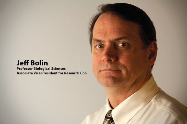Jeff Bolin, Professor Biological Sciences, Associate Vice President for Research College of Science