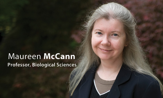 Maureen McCann, Professor in Biological Sciences