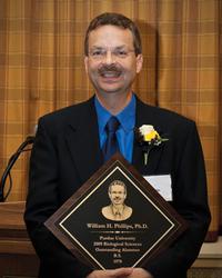 Dr. William H. Phillips, Biological Sciences 2009 Outstanding Alumni  