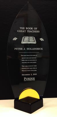 Drs. Peter Hollenbeck and David Eichinger inducted into the Book of Great Teachers