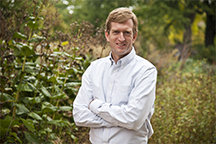 Jeffrey Dukes, professor of forestry and natural resources and biological sciences. (Purdue University) 