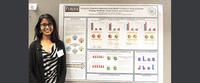 Aakanksha Angra wins first place in the 2016 Sigma Xi Graduate Poster Competition