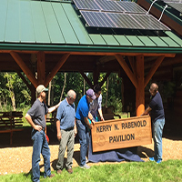 Kerry N Rabenold Pavilion Dedication