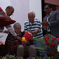 W.A. Cramer's Research Honored in Hyderabod, India