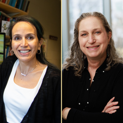 Collage of headshots of Ximena Bernal and Stephanie Gardner